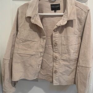 Velvet Heart Light Tan Utility Jacket